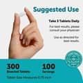 Micro Ingredients, Glucosamine Chondroitin MSM & Turmeric, 4,000 mg Equivalent, 300 Bisected Tablets харагдац 8