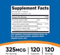 Nutricost Iodine from Organic Sea Kelp 325 mcg 120 Capsules харагдац 4