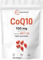 CoQ10 100mg Per Serving, 240 Softgels with Coconut MCT Oil, High Absorption Ubiquinone, Non-GMO харагдац 2