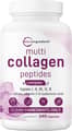 Micro Ingredients, Multi Collagen Hydrolyzed Peptides, 1,100 mg per 3 Capsules, 240 Capsules харагдац 2