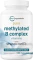 Micro Ingredients Pure Methylated B Complex Vitamins 240 Capsules харагдац 1