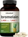 Naturebell, Bromelain, 1,000 mg, 2,400 GDU, 240 Capsules харагдац 2