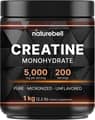 Creatine Monohydrate Powder 1,000g, 5,000mg Per Serving, 200 Servings харагдац 2