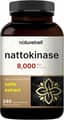Nattokinase - 240 Capsules - 8,000 FU Max Strength from Fermented Natto Extract - for Heart Health, Healthy Circulation & Daily Wellness Support харагдац 2