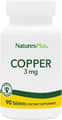 Nature's Plus, Copper, 3 mg, 90 Tablets харагдац 1