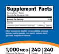 Nutricost, Chromium, 1,000 mcg, 240 Tablets харагдац 5