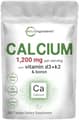 Calcium 1,200 MG Per Serving With Vitamin D3+k2 & Boron 300 Tablets харагдац 12