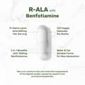 DEAL SUPPLEMENT Stabilized R-Alpha Lipoic Acid with Benfotiamine 600 mg R-alpha lipoic acid + 300 mg benfotiamine per serving 120 vegetarian capsules харагдац 5
