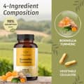 Boswellia Turmeric Dietary Supplement 2100 MG 100 Capsules Joint Support харагдац 4