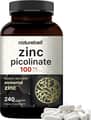 Naturebell, Zinc Picolinate, 100 mg, 240 Capsules харагдац 1