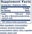 Life Extension, Optimized Folate L-Methylfolate, 1,700 mcg DFE, 100 Vegetarian Tablets харагдац 3