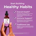 Organic Kids Elderberry Liquid Drops Herbals Blueberry + Raspberry 1 Fl Oz (30 Ml) харагдац 5