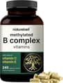 Naturebell, Methylated B Complex with Vitamin C & E, 240 Veggie Capsules харагдац 1