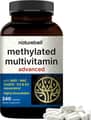 Naturebell, Methylated Multivitamin with NAD, NAC, CoQ10, D3, K2 & Resveratrol, 240 Capsules харагдац 1