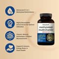 Naturebell, Methylated Multivitamin with NAD, NAC, CoQ10, D3, K2 & Resveratrol, 240 Capsules харагдац 3