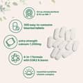 Calcium 1,200 MG Per Serving With Vitamin D3+k2 & Boron 300 Tablets харагдац 3