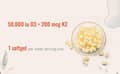 Vitamin D3 50,000 IU + K2-Mk7 200 MCG One Pill One Week Made With Coconut Oil 240 Softgels (family Pack) харагдац 6