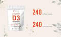 Vitamin D3 50,000 IU + K2-Mk7 200 MCG One Pill One Week Made With Coconut Oil 240 Softgels (family Pack) харагдац 7