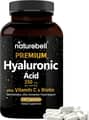 Naturebell, Hyaluronic Acid Plus Vitamin C & Biotin, 250 mg, 240 Capsules харагдац 4