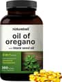 Oregano Oil 7,500 MG With Black Seed Oil 2-in-1 Formula 360 Softgels харагдац 1