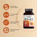 Naturebell, Vitamin D3 + K2, 5,000 IU D3 & 100 mcg K2, 240 Softgels харагдац 3