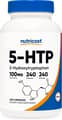 Nutricost, 5-HTP, 100 mg, 240 Vegetarian Capsules харагдац 1