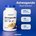 Nutricost, Ashwagandha Root Extract, 600 mg, 120 Capsules харагдац 4