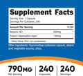 Betaine Hcl + Pepsin 790mg 240 Capsules 240 Servings Dietary Supplement харагдац 2