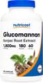 Glucomannan Konjac Root Extract 1,800mg Per Serving 180 Capsules 60 Servings харагдац 1