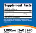 L-Lysine 1,000mg 240 Tablets харагдац 2