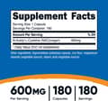 NAC Vegan N-Acetyl L-Cysteine 600mg 180 Capsules 180 Servings харагдац 2