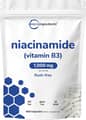 Micro Ingredients, Niacinamide (Vitamin B3), Flush-Free, 1,000 mg per Serving, 400 Capsules харагдац 1