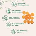 Vitamin D3+k2 Gummies 5,000 IU + 100 MCG Sugar Free Golden Passion Fruit 120 Gummies харагдац 3