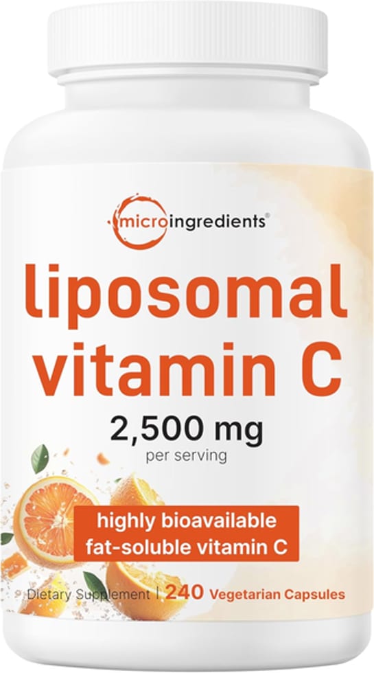 Micro Ingredients, Liposomal Vitamin C, 2,500 mg, 240 Veggie Capsules