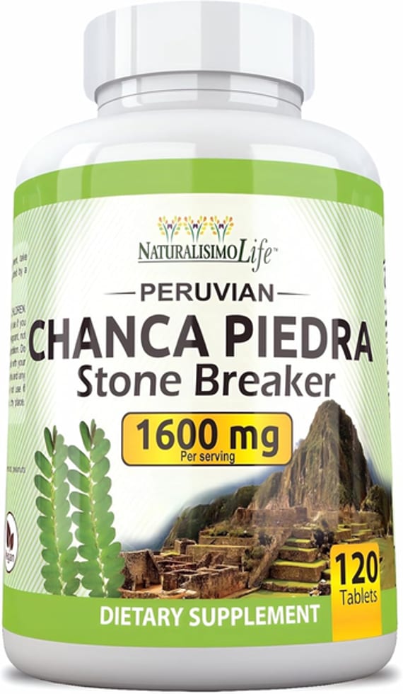 Naturalisimolife, Peruvian Chanca Piedra Stone Breaker, 1,600 mg, 120 Tablets