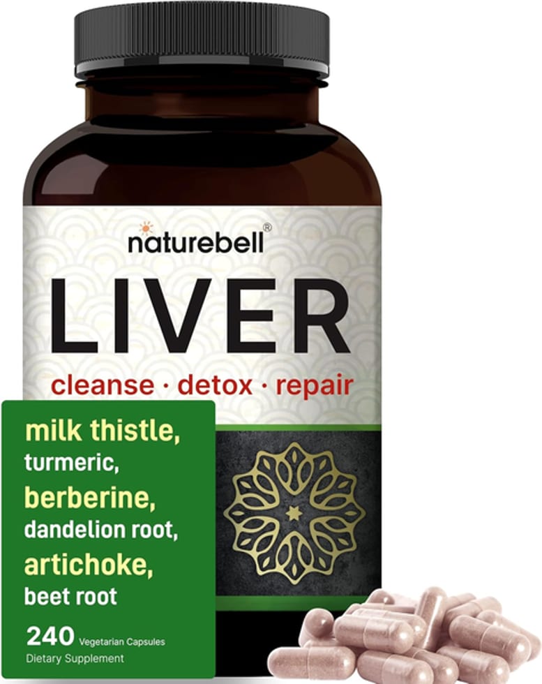 Liver Cleanse Detox Repair 240 Vegetarian Capsules