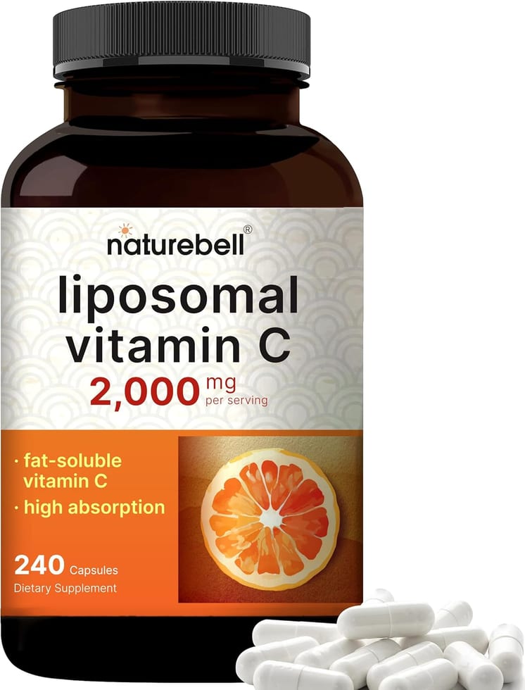 Naturebell, Liposomal Vitamin C, 2,000 mg, 240 Count