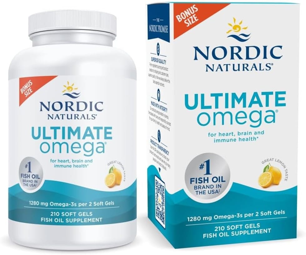 Nordic Naturals ULTIMATE omega 210 softgels