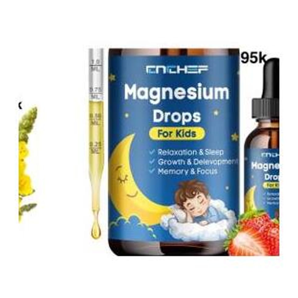 ENCHEF Magnesium Drops For Kids 60 ML