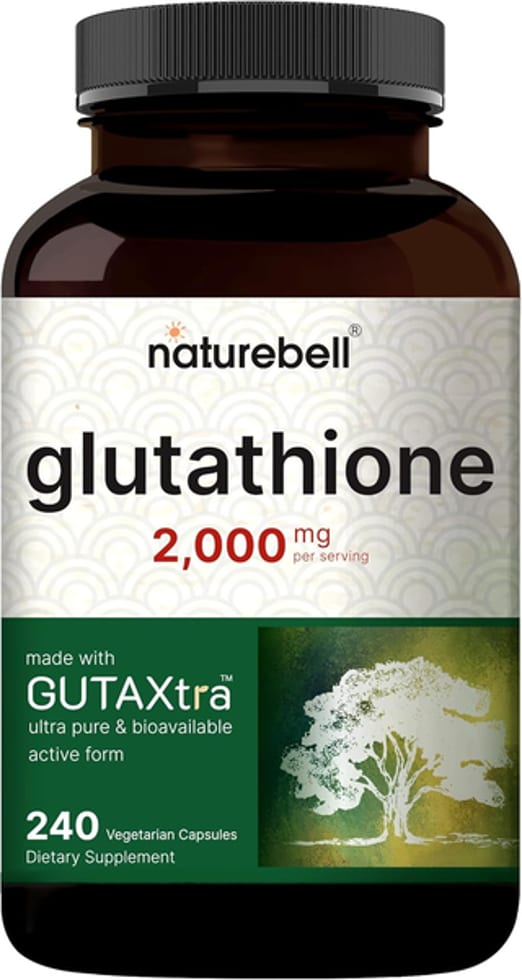 Naturebell, Glutathione, 2,000 mg per serving, 240 Veggie Capsules