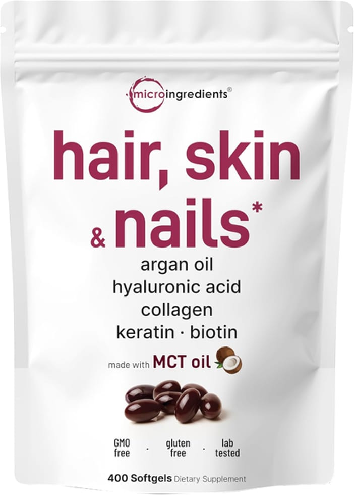 Micro Ingredients, Hair, Skin & Nails 22-in-1 Complex, 400 Softgels