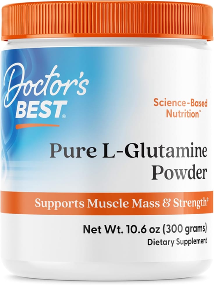 Doctor's Best, L-Glutamine Powder, 5 g, 10.6 oz (300 Grams)