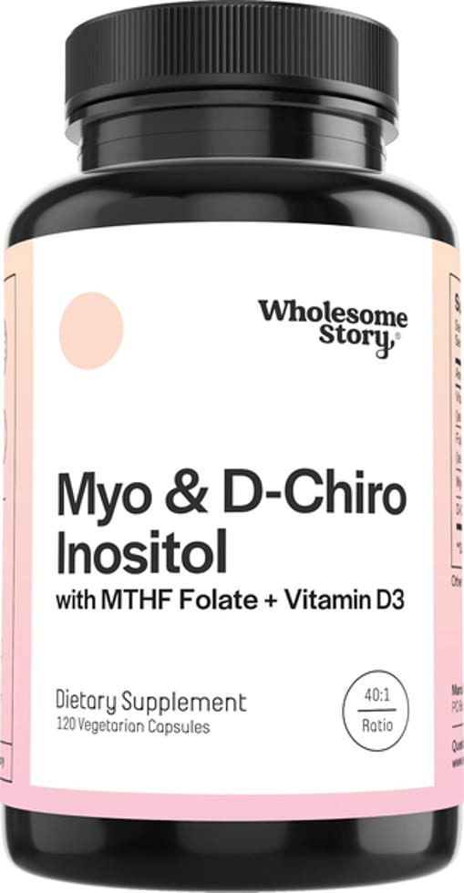 Myo & D-Chiro Inositol 40:1 Ratio 360 Vegetarian Capsules