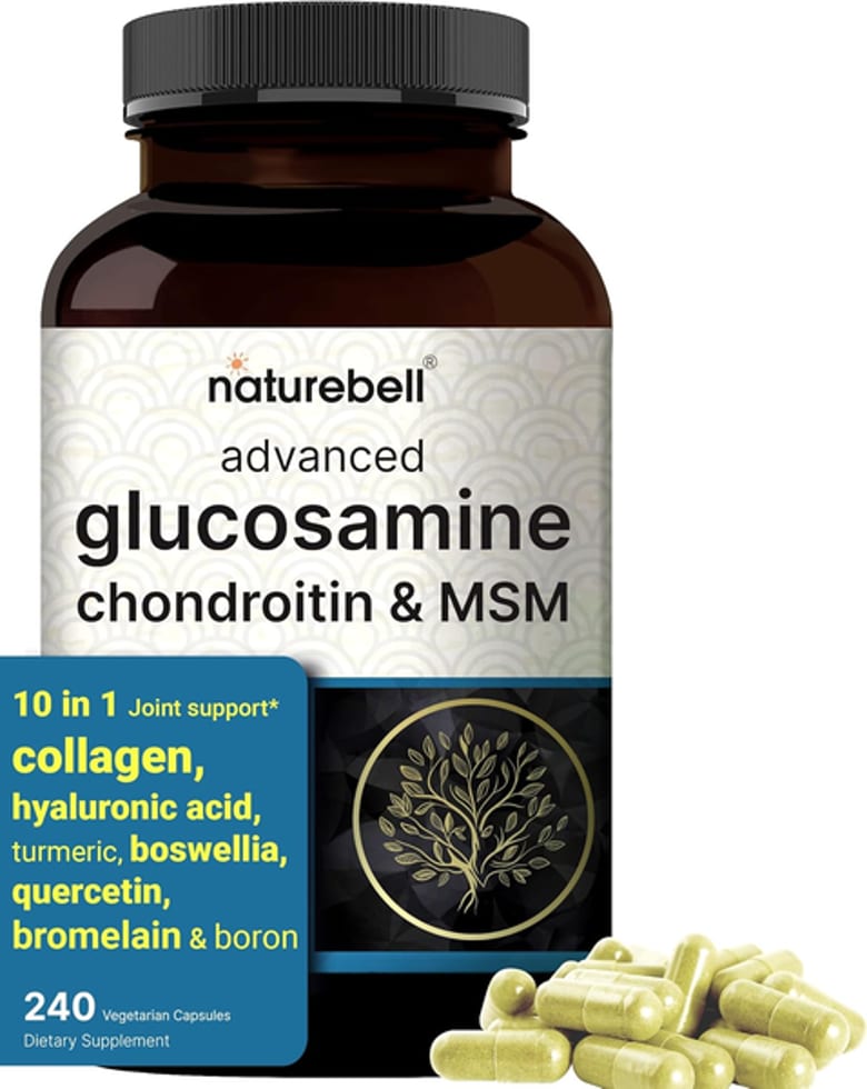 Naturebell, Glucosamine Chondroitin & MSM, 1,500 mg Glucosamine & 150 mg Chondroitin, 240 Capsules