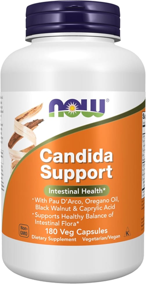 NOW Foods, Candida Support, 180 Veg Capsules
