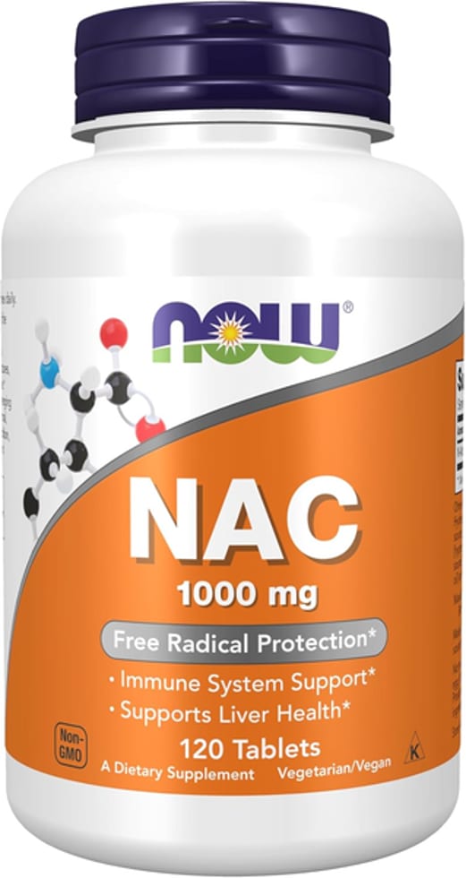 Nac, 1000 Mg, Free Radical Protection, 120 Tablets