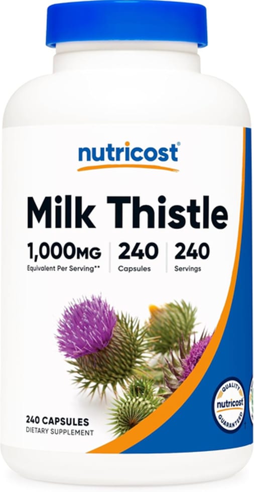 Milk Thistle 1,000mg 240 Capsules